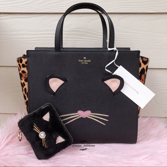 Kate Spade Run Wild Leopard Large Hayden Bag - Picture 3 of 8